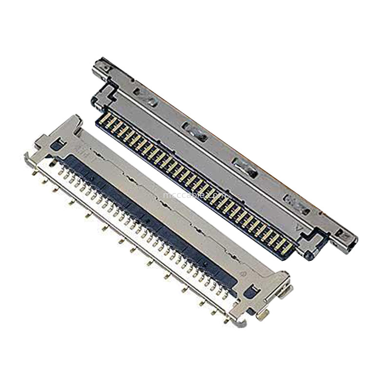 VS II 20846-020T 030T 040T 0.5mm pitch، اتصال میکرو کواکسیال نوع جفت گیری افقی