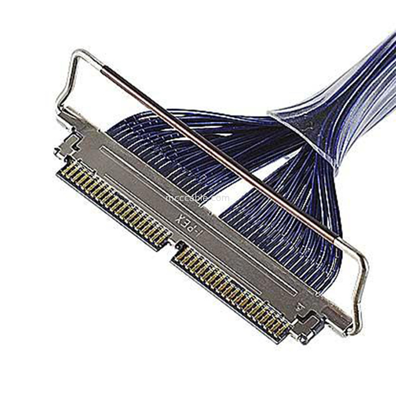 30P Micro Coaxial Cable 20728 20777-040T-01 مناسب برای فضای اتصال کم ارتفاع