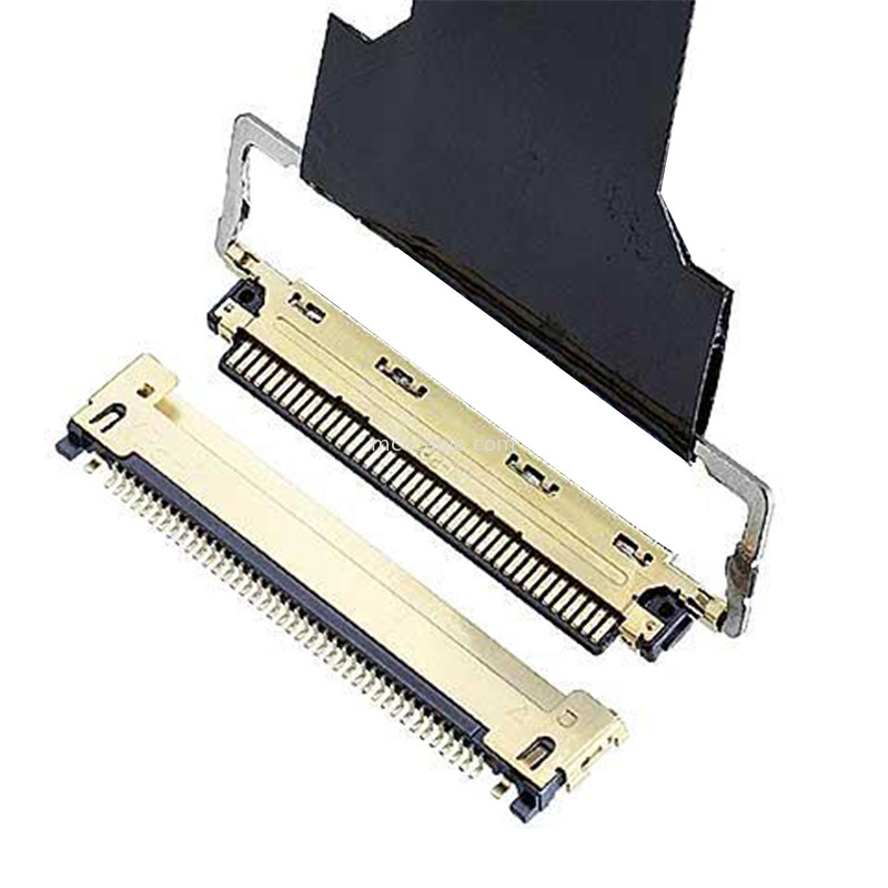 20472 20473-040T-10R 20474-040E-12 نوع جفت گیری افقی کانکتور میکرو کواکسیال با قفل مکانیکی