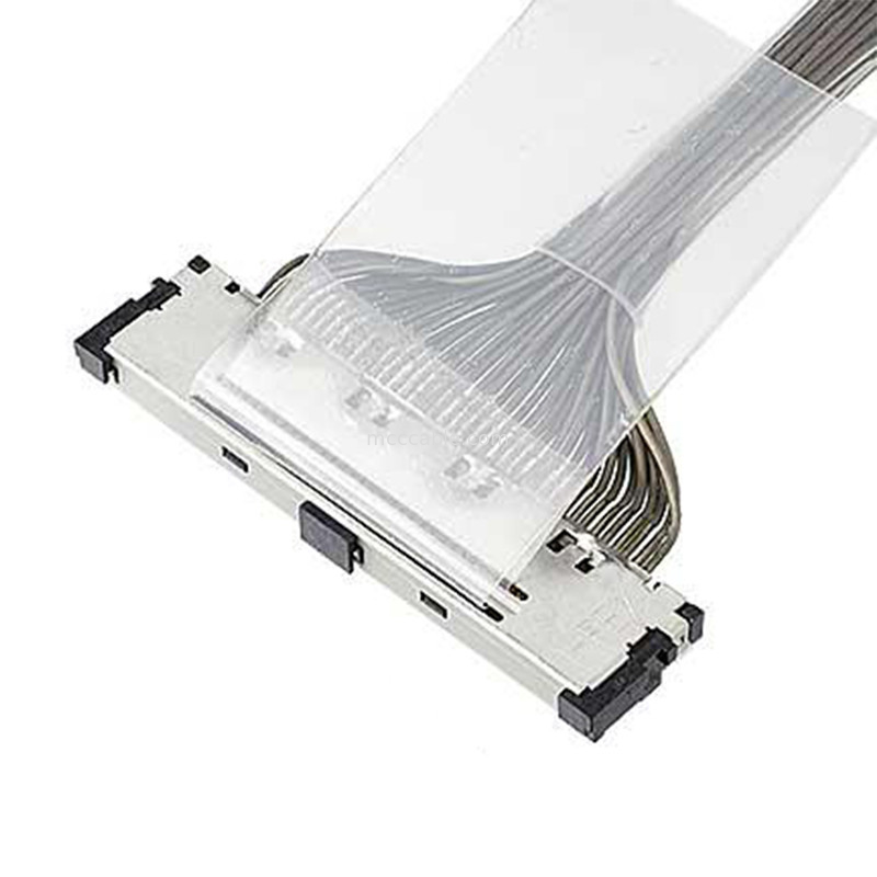 40P 20437 20438-040T-01 2496-040 20439-040E-01 کابل میکرو کواکسیال پلگ نوع جفت گیری عمودی کانکتور میکرو کواکسیال
