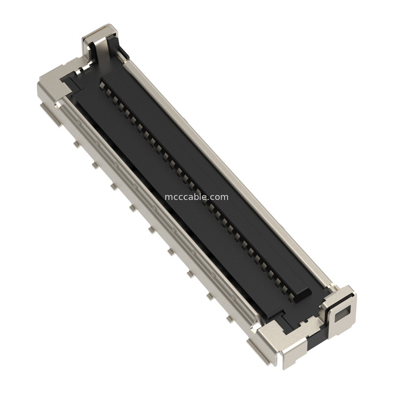 کابل MICRO COAX 30P 20878-030T-01 کابل LVDS میکرو کواکسیال با محافظ EMC و قفل مکانیکی