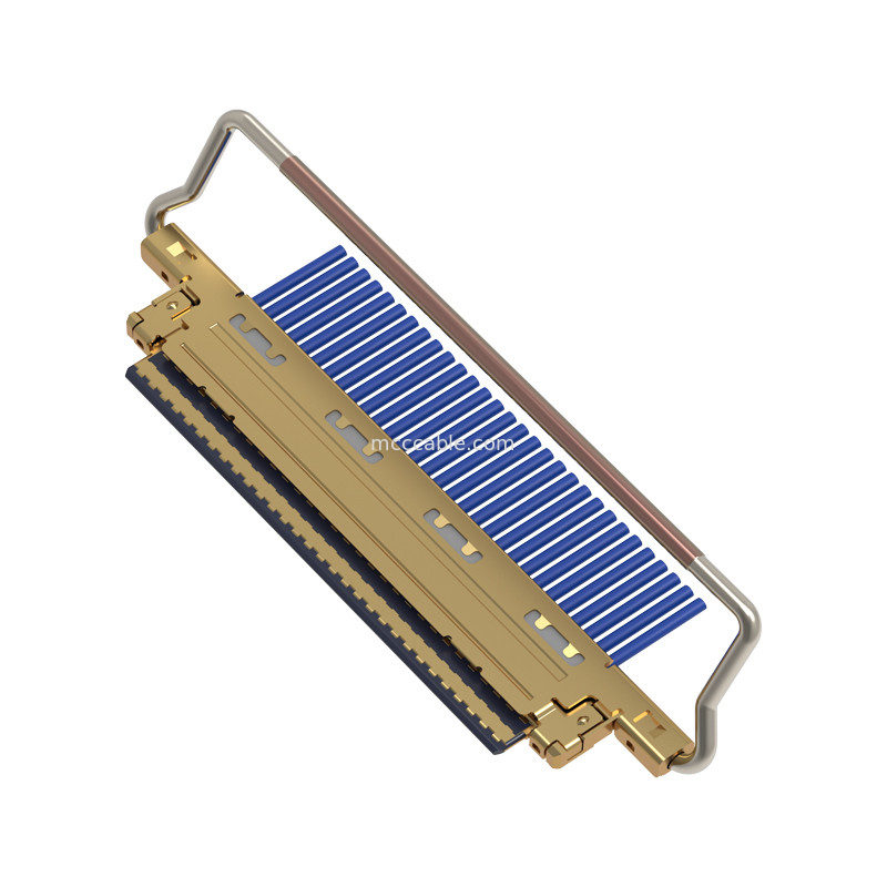 20453-230T-03 0.5 mm pitch اتصال میکرو کواکسیال نوع جفت گیری افقی