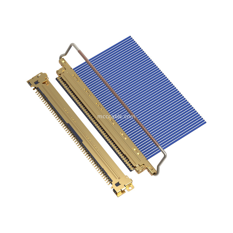 20453-250T-03S 50P 0.5 mm pitch اتصال دهنده میکرو کواکسیال نوع جفت گیری افقی