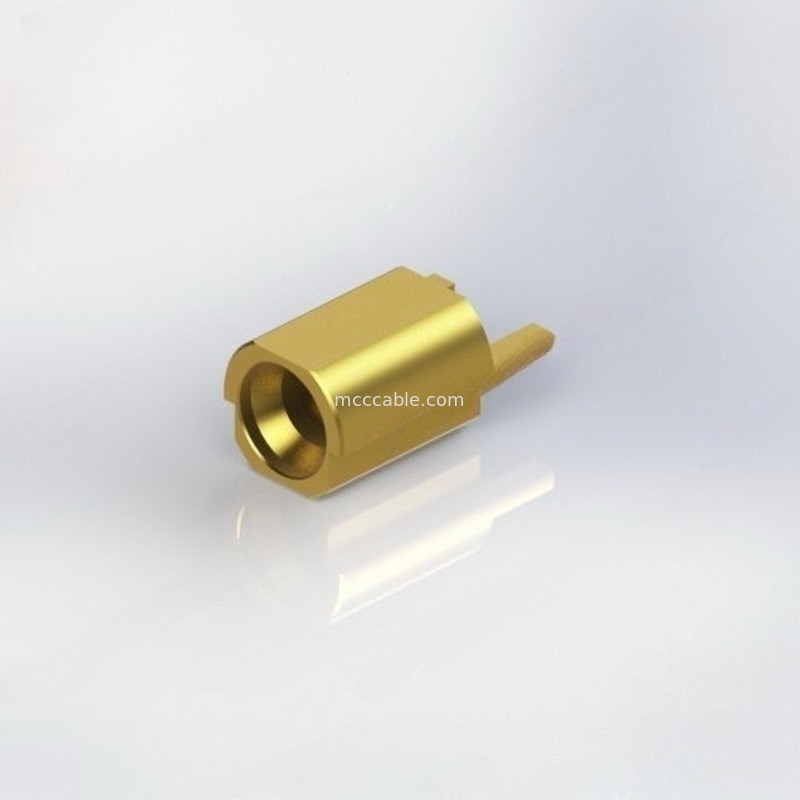 کانکتور RF کواکس مستقیم زن CONN SMA با مدار PCB پایه لبه پین ​​0.015 اینچی