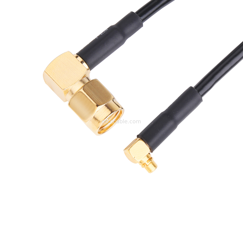 مونتاژ کابل Micro Rg174 R/A Sma Male Plug To Ra Mmcx Male Plug