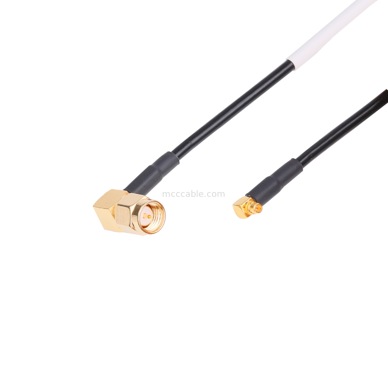 مونتاژ کابل Micro Rg174 R/A Sma Male Plug To Ra Mmcx Male Plug