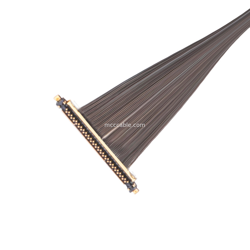 30P Micro Coaxial Cable 20531 030t 02 Micro Coaxial Cable, LCD Edp Cable 0.25mm پیچ