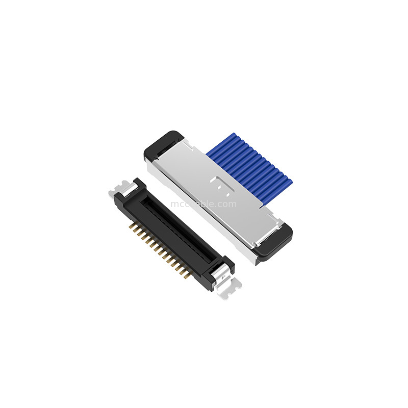 کابل میکرو کواکسیال 20380 50P کانکتور 20380-050T-06 Lvds 0.4mm Pitch