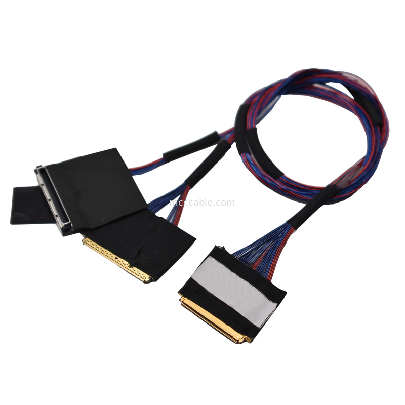 20846-040T-01 کاملاً محافظ شده با قفل مکانیکی مناسب برای انتقال داده با سرعت بالا (20 گیگابایت در ثانیه در مسیر)