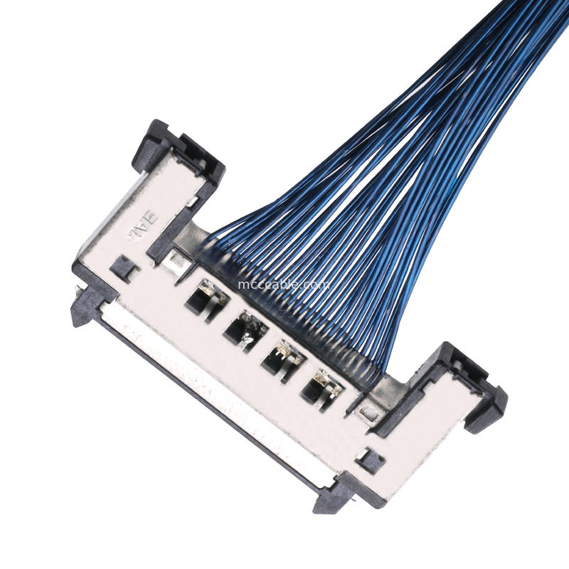 JAE FI-RE31CL To FI RE31CL LCD Lvds کابل مونتاژ کابل سفارشی مهار سیم مولکس 0.3 میلی متری