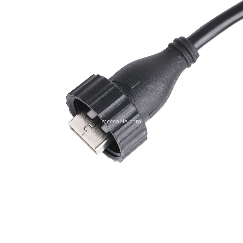 کابل اتصال USB2.0 نوع A نوع A به USB2.0 نر نوع A صنعتی