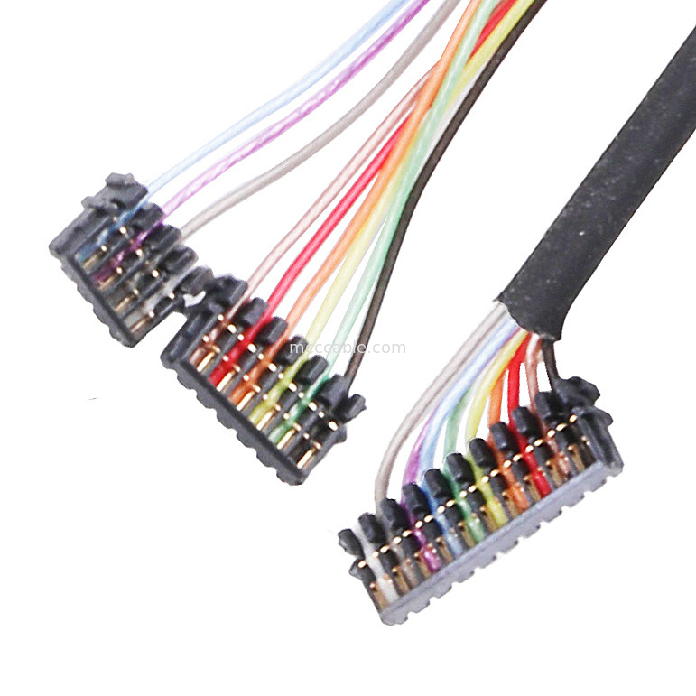 مونتاژ کابل 0.6 PITCH JST 04XSR-36KHF 06XSR-36KHF 10XSR-36KHF اتصالات Micro Coax