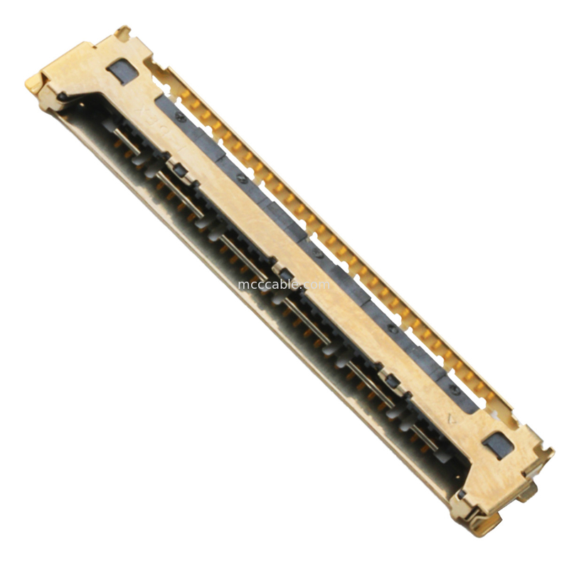 20682-020E-02 قطب افقی فوق باریک کواکسیال کابل LVDS مونتاژ 0.4mm تماس Pitch