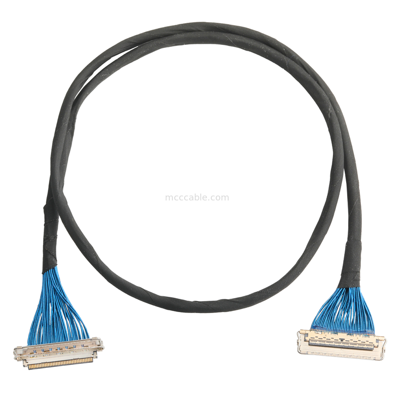 کابل 40P EDP 20679-040T-01 0.4mm Pitch نوع جفت گیری افقی سفارشی OEM / ODM ROHS