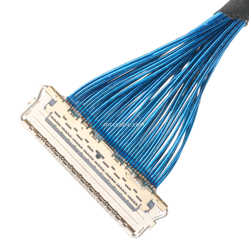 کابل 40P EDP 20679-040T-01 0.4mm Pitch نوع جفت گیری افقی سفارشی OEM / ODM ROHS