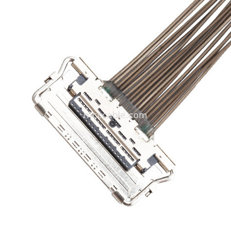 کانکتور نمایشگر LVDS کابل کواکسیال 0.4 میلی متری  20679-20p Micro Coaxial EDP