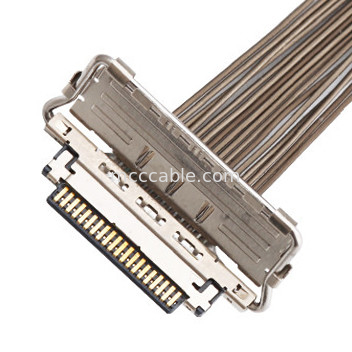 کانکتور نمایشگر LVDS کابل کواکسیال 0.4 میلی متری  20679-20p Micro Coaxial EDP
