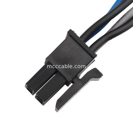 TE 2-520129-2 To Molex 0430250408 Micro Fit 3.0 Recetacle Dual Row Wire Cable