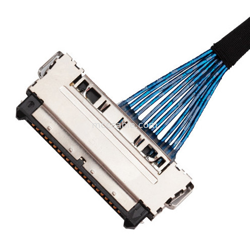 مونتاژ کابل 41 پین EDP LVDS JAE FI-X 41P To  FX15S-41P-0.5SD