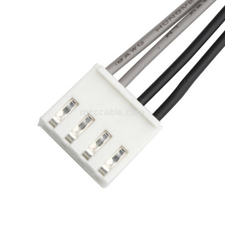 ISO13485 مونتاژ کابل برق 12 پین 22AWG 100 میلی متر Jst Vhr-4n Jst Vhr-2n R3