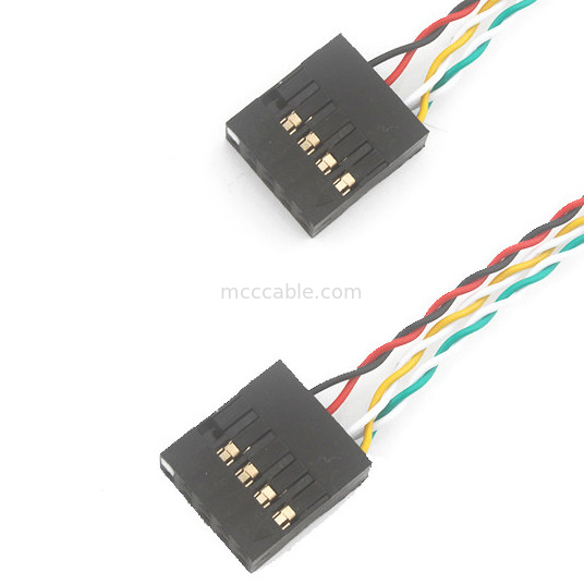 کابل پانل جلویی سفارشی Molex 2255210 2.54 mm برای سیم سیم EMB B75A