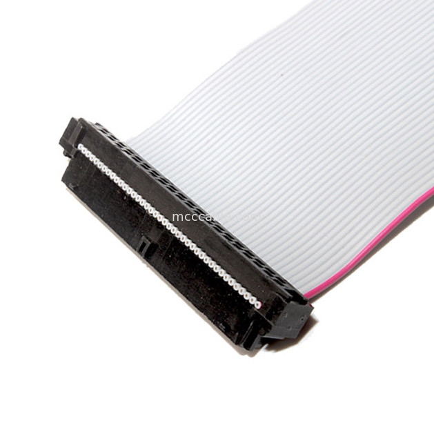 کابل روبان انعطاف پذیر تخت 2.54 میلی متر ، کابل 16 پین Idc برای گواهی UL کامپیوتر