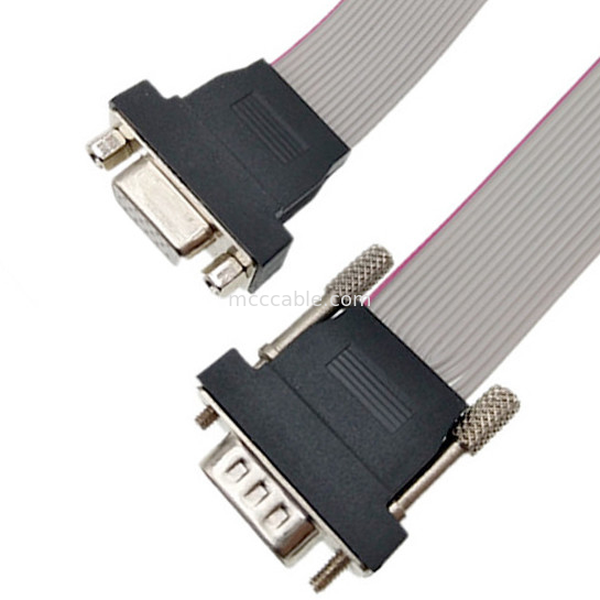 کابل نواری VGA HDB15 نر به زن کانکتور 15 پین اتصال صفحه نمایش lvds