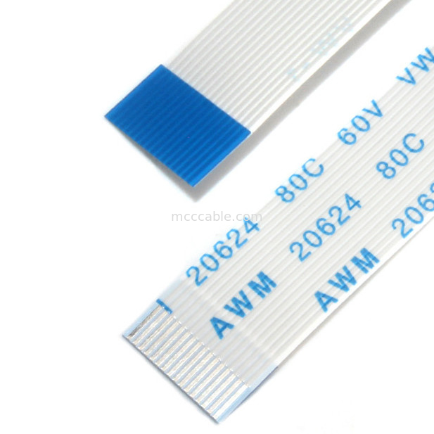 کابل 16 پین 20628 FFC FPC AWM 0.5 Pitch For Pcb Connection کانکتور نمایشگر lvds