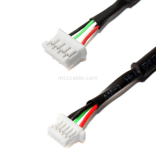 دسته سیم 4 پین 2 میلی متری، کانکتور نمایشگر lvds 51004 مولکس کابل مونتاژ