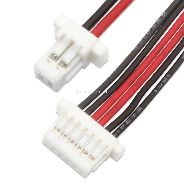 کابل Jst Sh 1.0 تا 6Pin SH1.0 WIRE 500MM اتصال Jst به 3 میلی متر اتصال سیم سفارشی