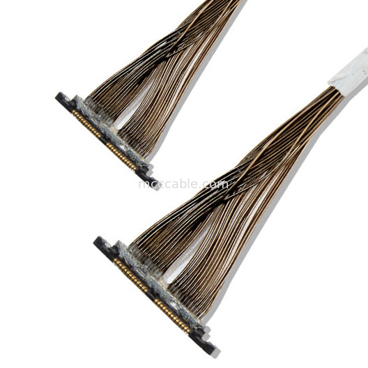 0.3mm Micro Coaxial Cable DF56 26P 0.3SD برای کانکتور دوربین بدون سرنشین و اتصال مکانیکی