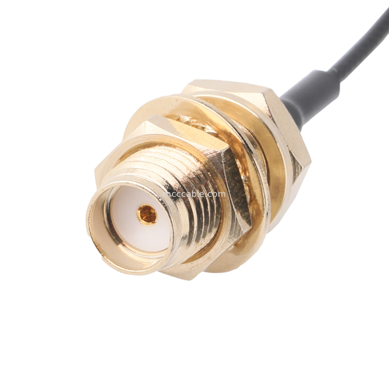 آداپتورهای کانکتور OEM ODM آداپتور کابل کواکسیال RF SMA-F-Jack به پلاگ سفارشی