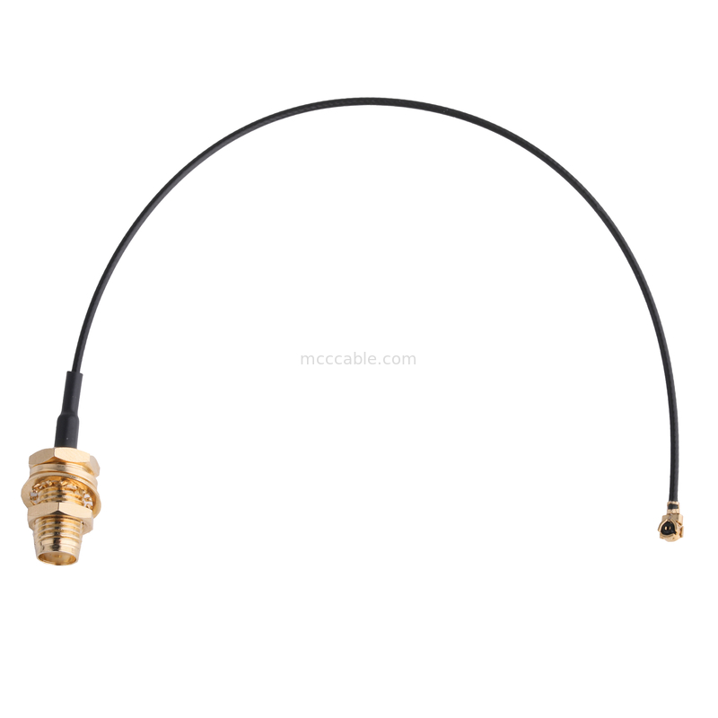 آداپتورهای کانکتور OEM ODM آداپتور کابل کواکسیال RF SMA-F-Jack به پلاگ سفارشی