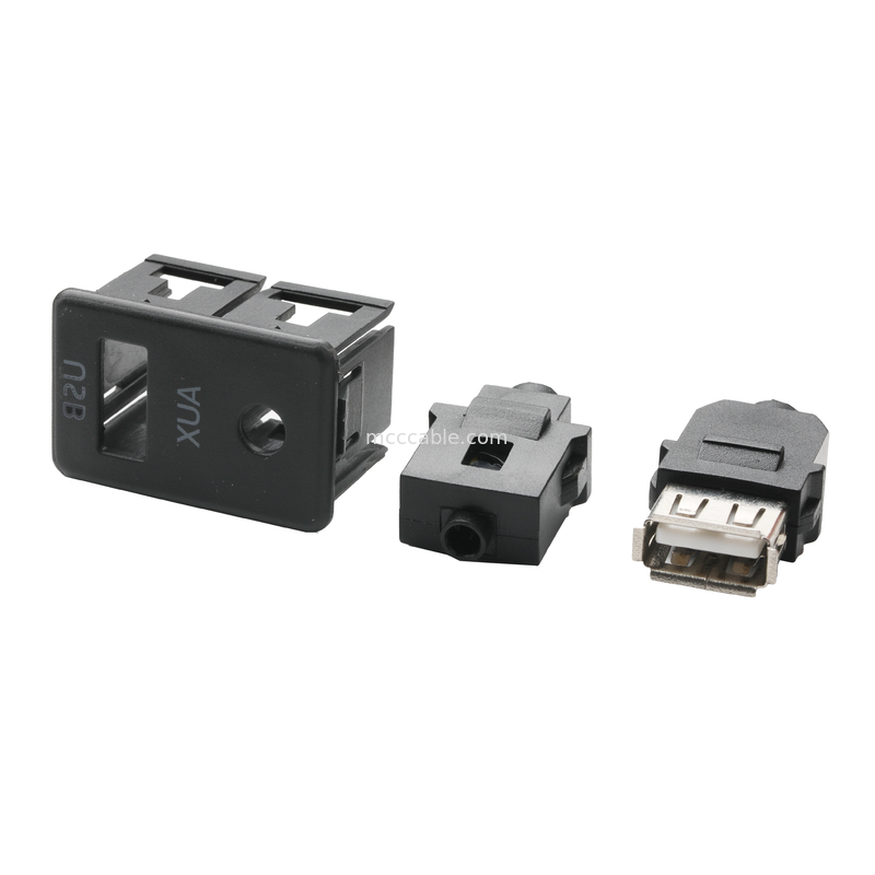 جک کابل پسوند نر ISOBUS AUX 3.5 میلی متر استریو برای O جک کابل سوکت USB
