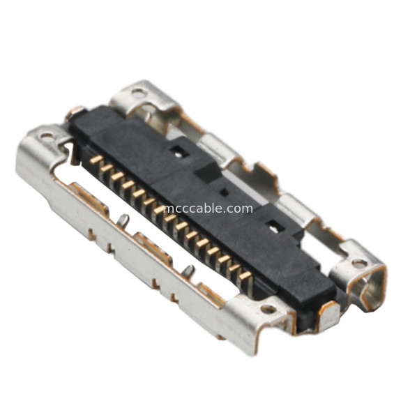 15 پین  LVDS EDP DF36A-15S-0.4V Micro Coax Cable اسمبلی کانکتور