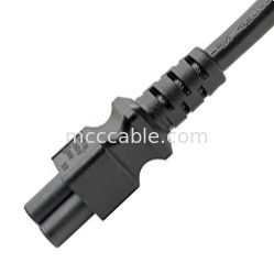 آداپتورهای کانکتور C14 به C5 سیم آداپتور برق 7a 250v 18 Awg
