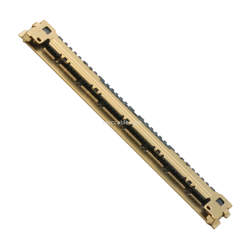 50 پین Micro Coaxial Connector 0.4mm Pitch 20525-050e-02 پایان صفحه
