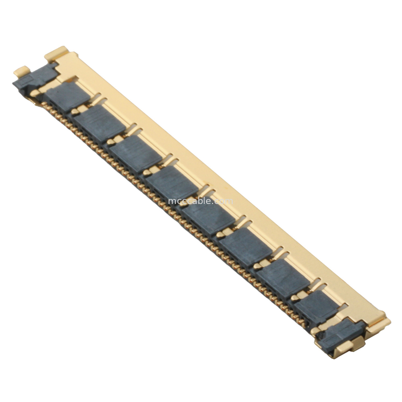 50 پین Micro Coaxial Connector 0.4mm Pitch 20525-050e-02 پایان صفحه