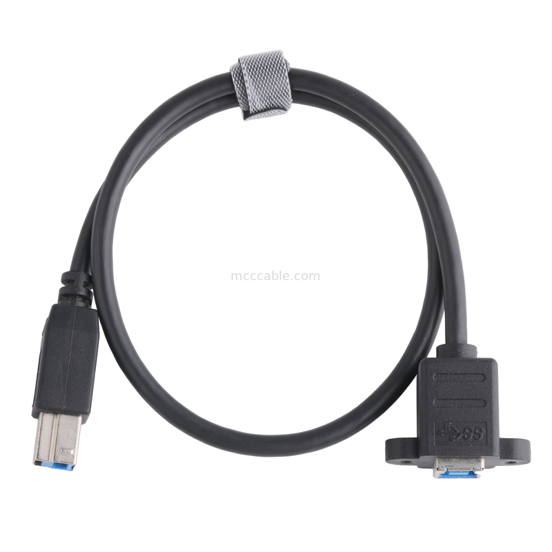پلاگ اند پلی پرینتر کابل کنتاکتور USB 3.0 B مرد به زن USB3.0 Bm به Bf