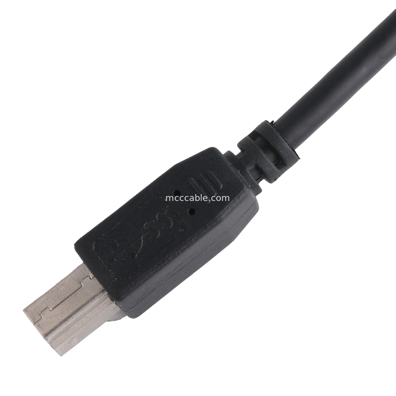 پلاگ اند پلی پرینتر کابل کنتاکتور USB 3.0 B مرد به زن USB3.0 Bm به Bf