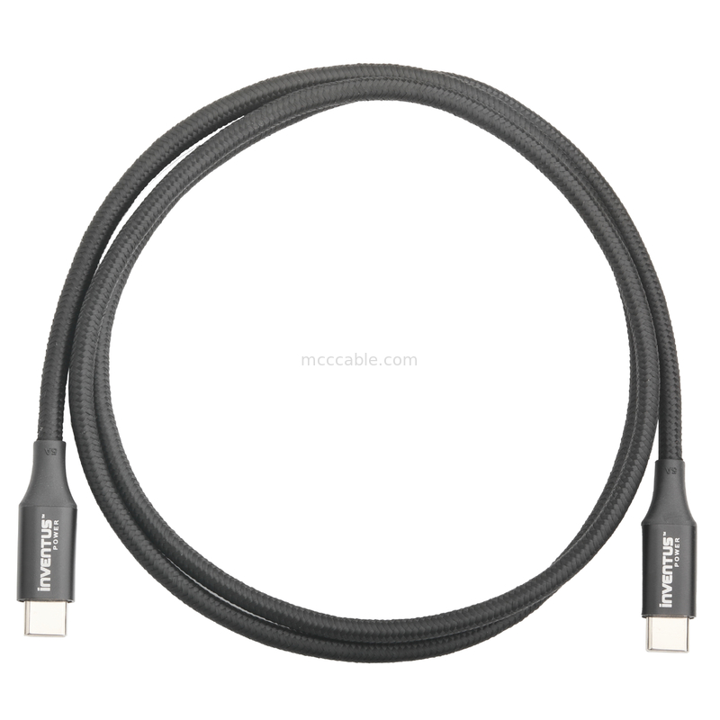 USB Type C به USB Type C کابل افزایشی USB با سرعت بالا با شبکه تراشیده