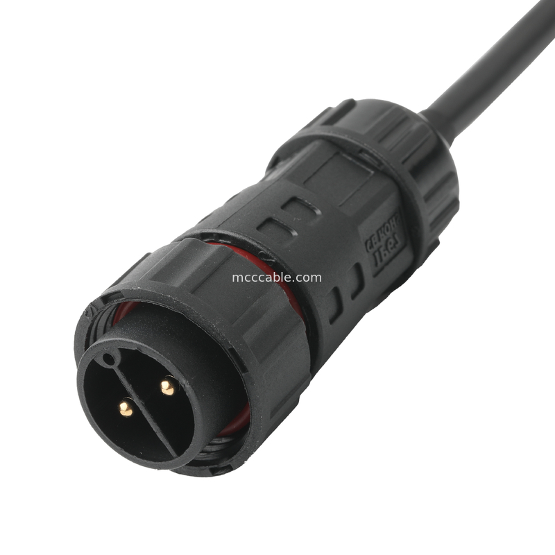 رابط ضد آب کابل ROHS M20 مرد تا JST PHR-6 سیم UL2464 24AWGX5C OEM / ODM