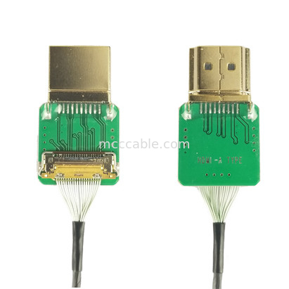 آداپتورهای کانکتور 20525-020E-02 به نوع آداپتور کابل های اچ دی ام ای اچ دی ام ای سر مستقیم اچ دی ایم ای 0.4mm