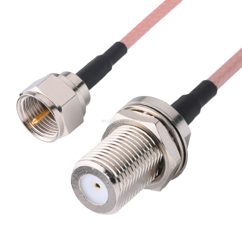 RG179 کابل کواکسیال 75 اوم TE 5415226-1 به AMPHENOL CONNEX 222114-10