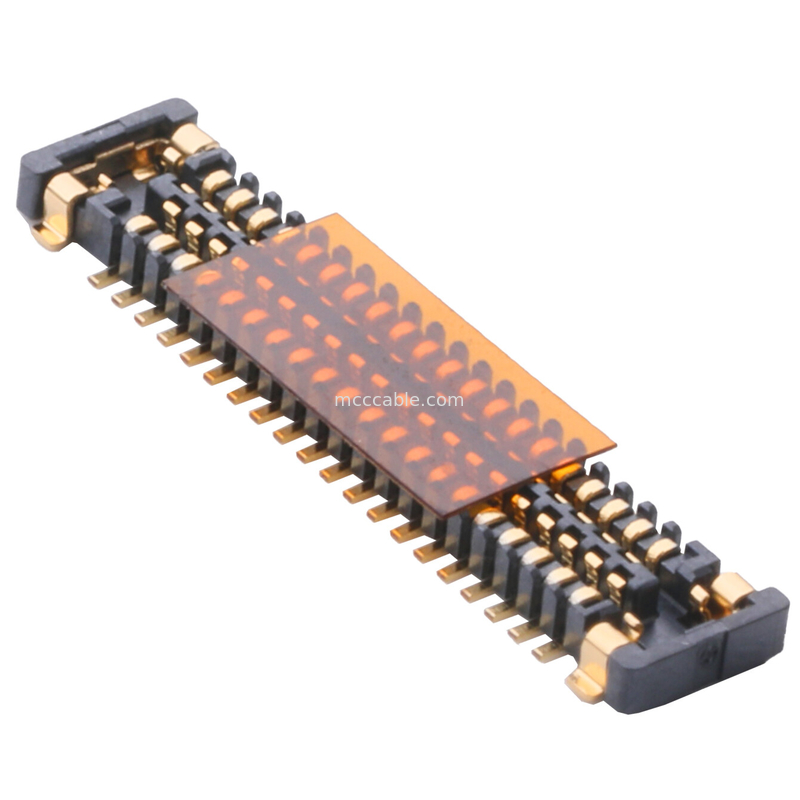 عنصر دوربین KEL XSLS00-40 SD Micro Coaxial Cable Assembly Board End Connectors