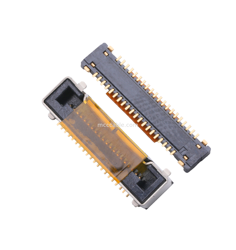 عنصر دوربین KEL XSLS00-40 SD Micro Coaxial Cable Assembly Board End Connectors
