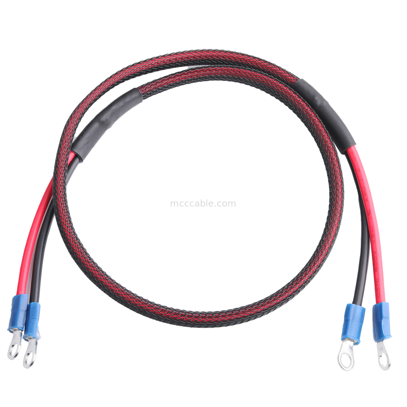 رابط کابل پایانی حلقه # 8 M4 KST RVS204 یا KT Rv2-4S طول سفارشی OEM / ODM