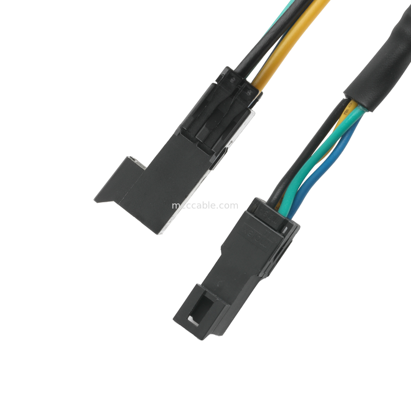 MOLEX 2014441104 Megg-Fit Plug Housing 2.5mm pitch 2 * 2P کانکتور به کابل KT SVL1.25-4 #8 16 ~ 22AWG OEM / ODM