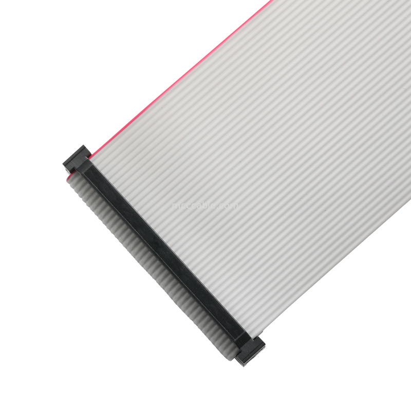 IDC FC-2*20P 40Pin 2.54mm pitch Black PBT+G/F UL2651 28AWG Idc کابل نوار صاف 1.27mm Pitch OEM / ODM