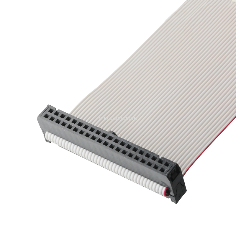IDC FC-2*20P 40Pin 2.54mm pitch Black PBT+G/F UL2651 28AWG Idc کابل نوار صاف 1.27mm Pitch OEM / ODM
